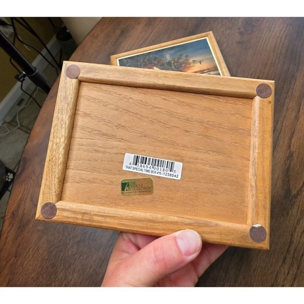 The Hadley Collection Jewelry Box That Special Time Box 4x6 Terry Redlin THAT SP